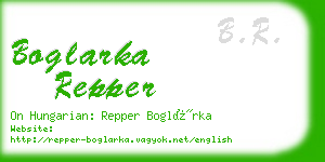 boglarka repper business card